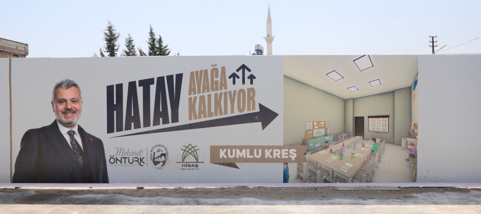 BAŞKAN ÖNTÜRK KUMLU’DA KREŞ TEMELİ ATTI
