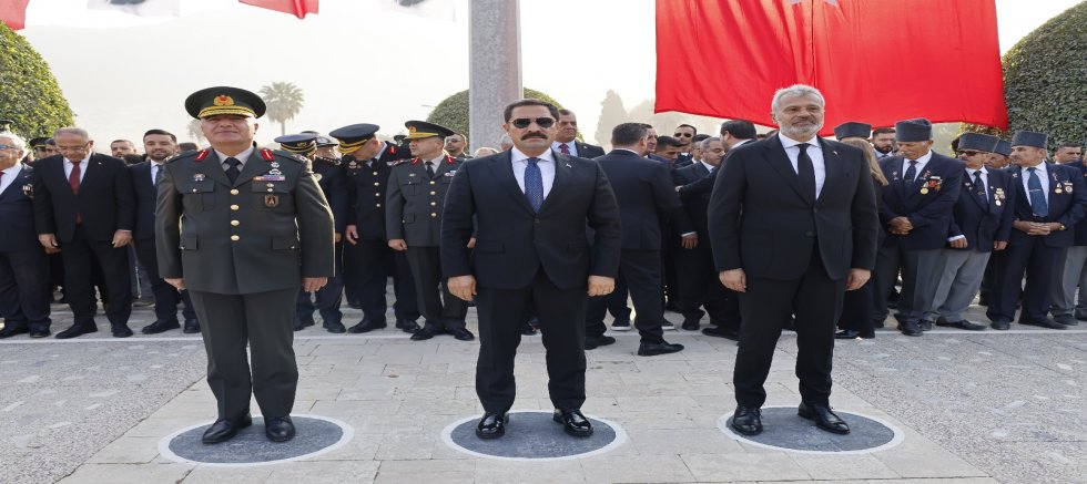 ATATÜRK, HATAY’DA GÖZYAŞLARIYLA ANILDI