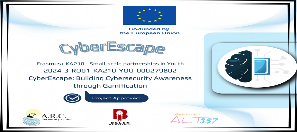 ERASMUS+ “CYBERESCAPE” PROJESİ KABUL EDİLDİ