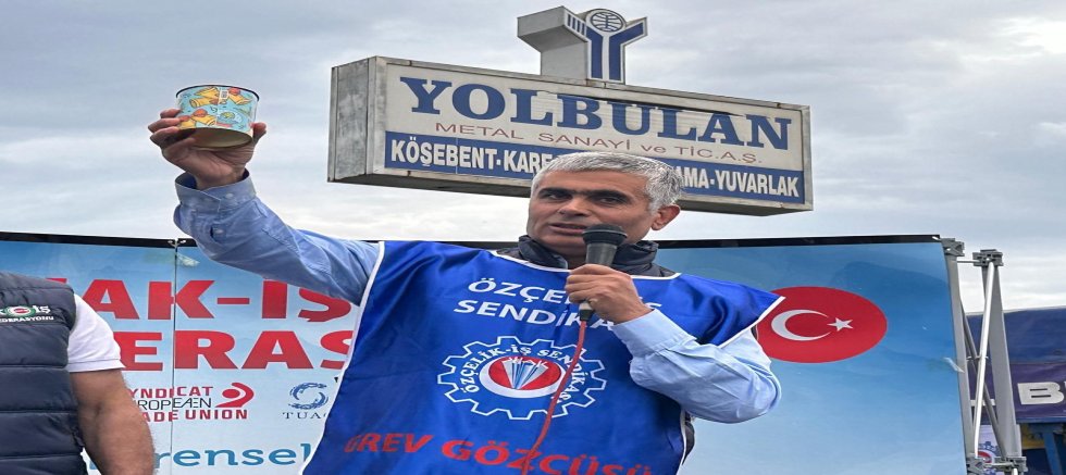 HÜZÜNLÜ 1 MAYIS KUTLAMASI: 316 GÜNLÜK GREVDE KARARLILIK SÜRÜYOR