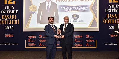 AYKUT DAVUT ÖKTEM’E “YILIN PROFESYONEL YÖNETİCİSİ” ÖDÜLÜ !