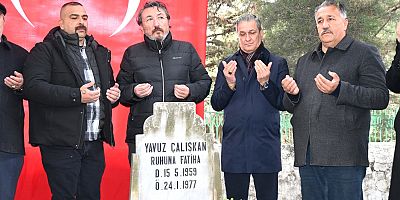 BELEN'DE ÜLKÜCÜ ŞEHİT YAVUZ ÇALIŞKAN “DUALARLA ANILDI”