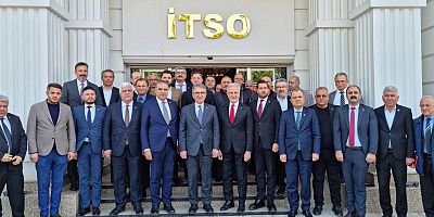 CHP GENEL BAŞKAN YARDIMCISI YALÇIN KARATEPE İTSO’YU ZİYARET ETTİ