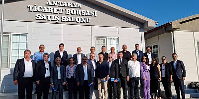 HATAY İŞ DÜNYASI PLATFORMU İSTİŞARE TOPLANTISI  ANTAKYA TİCARET BORSASINDA YAPILDI