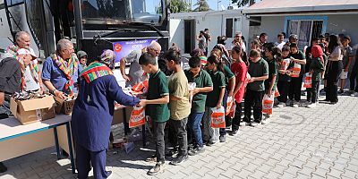 HATAYLI ÇOCUKLARA KONYA'DAN EĞİTİM DESTEĞİ