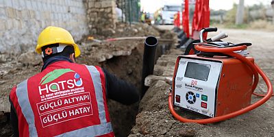 HATSU’DAN SAMANDAĞ’IN 8 MAHALLESİNE YENİ ŞEBEKE