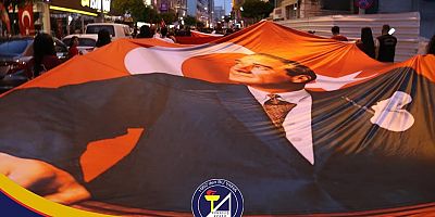 İSKENDERUN YÜKSELİŞ KOLEJİ BİLİM KAMPÜSÜ'NDEN 19 MAYIS'A COŞKULU FENER ALAYI.