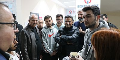 İSTE REKTÖRÜ DURUEL’DEN ÖĞRENCİLERE BÜYÜK DESTEK