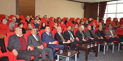 KOSGEB TARAFINDAN İŞLETMELERE YÖNELİK DESTEKLER HAKKINDA BİLGİLENDİRME TOPLANTISI DÜZENLENDİ