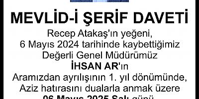 MEVLİD-İ ŞERİF DAVETİ