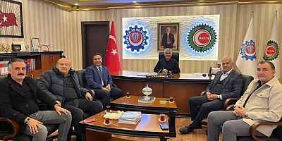 ÖZÇELİK-İŞ SENDİKASI BAŞKANI MEHMET GÜNGÖRE HAYIRLI OLSUN ZİYARETLERİ
