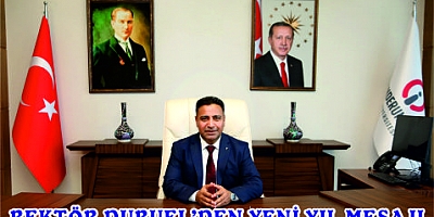 REKTÖR DURUEL’DEN YENİ YIL MESAJI