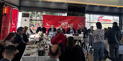 SAADET PARTİSİ MİLLETVEKİLİ NECMETTİN ÇALIŞKAN TRABZON BASINIYLA BULUŞTU