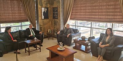 SGK HATAY İL MÜDÜRÜ HAMİT BAL İTSO’YU ZİYARET ETTİ