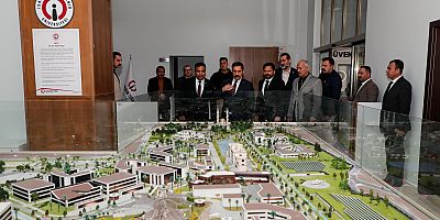 VALİ MASATLI’DAN, REKTÖR DURUEL’E HAYIRLI OLSUN ZİYARETİ